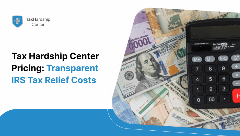 Tax Hardship Center Pricing